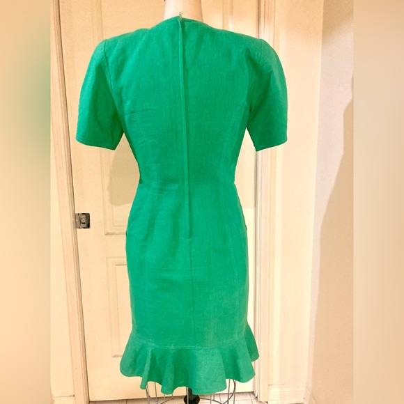 St. Gillian 80’s linen dress, size 8, fully lined, back zip, dry clean - Picture 7 of 8